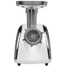 Мясорубка электрическая Centek CT-1602 Juice белый, 2000 Вт, 2.0 кг/мин, реверс, защита от перегрузки, металлический лоток, насадки - 5