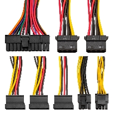 Корпус ExeGate BAA-503U2-UNS500, Mini-Tower, чёрный, 1 x 80/90 мм, БП 500 Вт