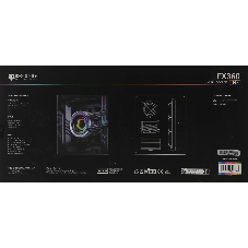 Система жидкостного охлаждения для процессора ID-COOLING FX360 INF черный 120мм алюминий+медь 2000rpm 27.2db 4-pin 350W