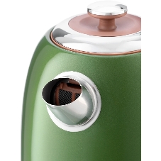 Чайник электрический Kitfort KT-6110 1.7л. 2200Вт зеленый (корпус: нержавеющая сталь)