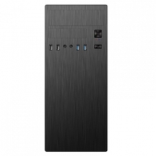 Компьютерный корпус MidiTower Powerman DA812BK черный PM-500ATX-F 2хUSB 2.0+2хUSB 3.0 Audio ATX