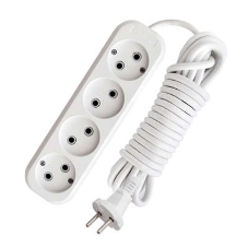 Удлинитель 4х7 м без заземл. 10А IP20 Е-204 АБС-пл. ПВС 2х0.75 UNIVersal 9631970