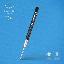 Стержень шариковый Parker QuinkFlow Basic Z09 (CW2168602) M 1мм, черные чернила, без упаковки