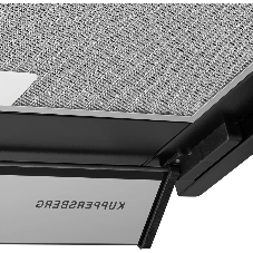 Вытяжка встраиваемая Kuppersberg Nancy S 90 черный, 90 см, 850 куб. м/ч, 42 дБ