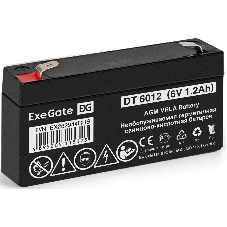 Батарея для ИБП ExeGate DT 6012 (6V 1.2Ah), клеммы F1