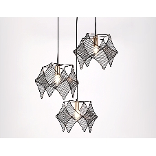Светильник Ambrella light TR8427/3 BK/GD черный/золото E14/3 max 40W D510*1000