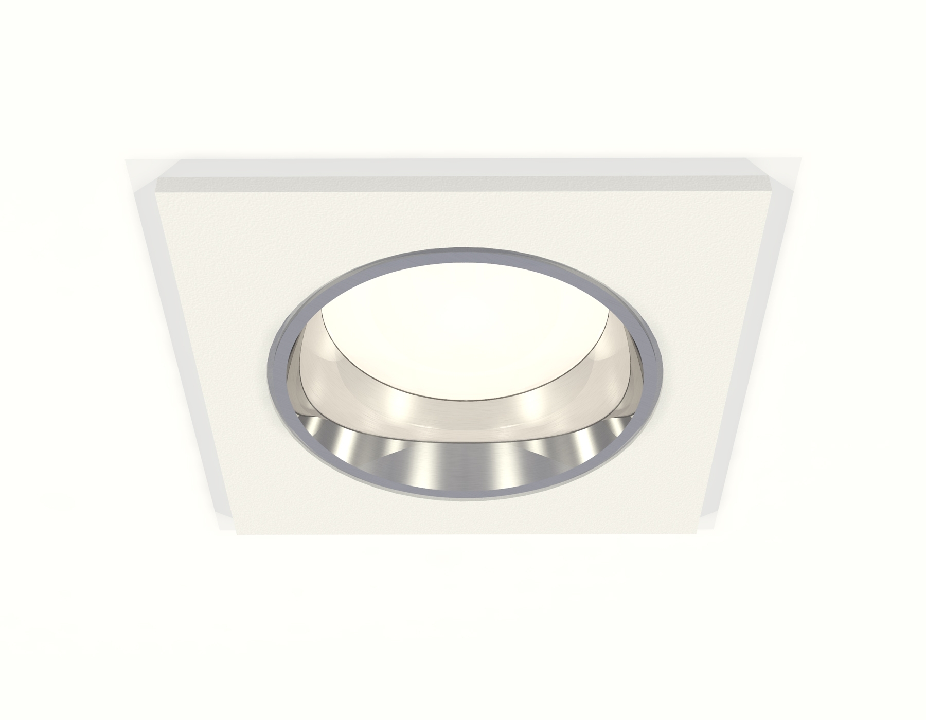 Комплект встраиваемого светильника Ambrella light XC6520003 SWH/PSL белый песок/серебро полированное MR16 GU5.3 (C6520, N6112)