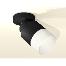 Светильник Ambrella Light XM8111002 SBK/FR черный песок/белый матовый GX53 (A2229, A2106, C8111, N8402)
