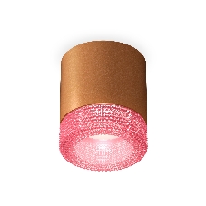 Светильник Ambrella Light XS7404030 SCF/PI кофе песок/розовый MR16 GU5.3 (C7404, N7193)