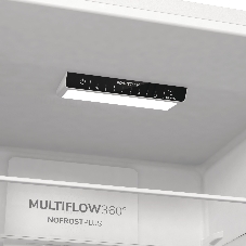 Холодильник Gorenje NRK6201EW4 белый двухкамерный 235/96 л морозилка снизу, No Frost