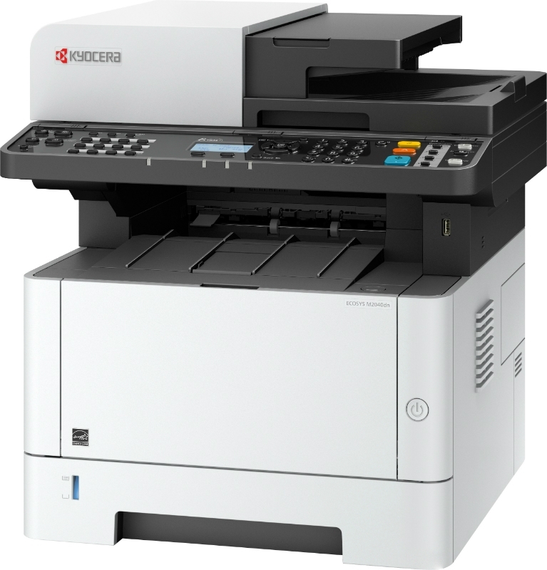 МФУ лазерное Kyocera Ecosys M2040DN (1102S33NL0), A4, ч/б, печ. до 40 стр/мин., скан. до 40 стр/мин. (ч/б) 23 стр/мин. (цвет), 1200 x 1200 dpi (печать) 600x600 dpi (скан.), USB, RJ-45