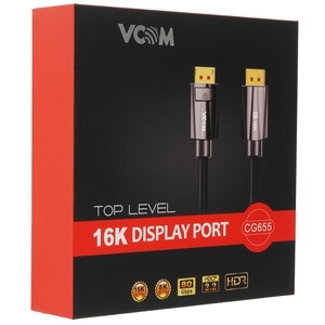 Кабель соединительный DisplayPort v1.4, 8K@60Hz, 5m, медь, VCOM CG635-5M