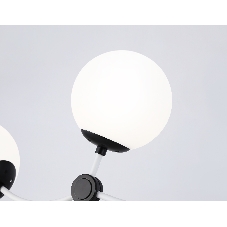 Светитльник Ambrella Light TR2566/3 WH/BK белый/черный E27/3 max 60W 1130*150*540