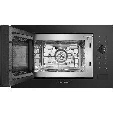 Встраиваемая микроволновая печь MAUNFELD XBMO252GB Matt черный, 25 л, 900 Вт, переключатели - сенсор, поворотный механизм
