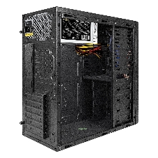 Компьютерный корпус Miditower ExeGate XP-330U-UNS500 (ATX, БП UNS500 с вент. 12см, 2хUSB/2хUSB 3.0, аудио, черный)