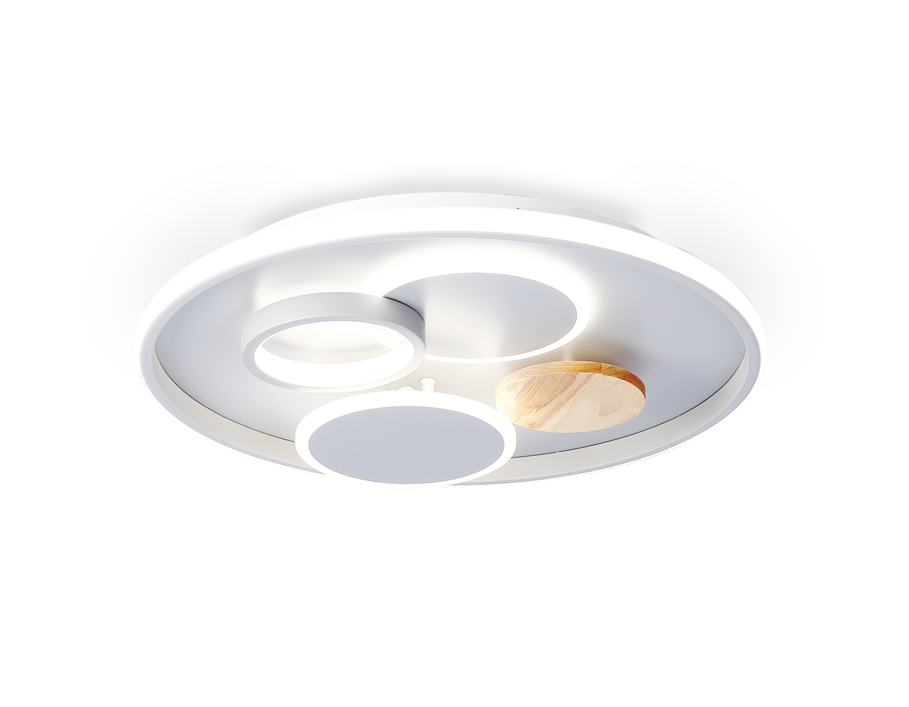 Светильник Ambrella light FL4803 GR серый 3000K-6400K 70W D500*95 (ПДУ ИК)