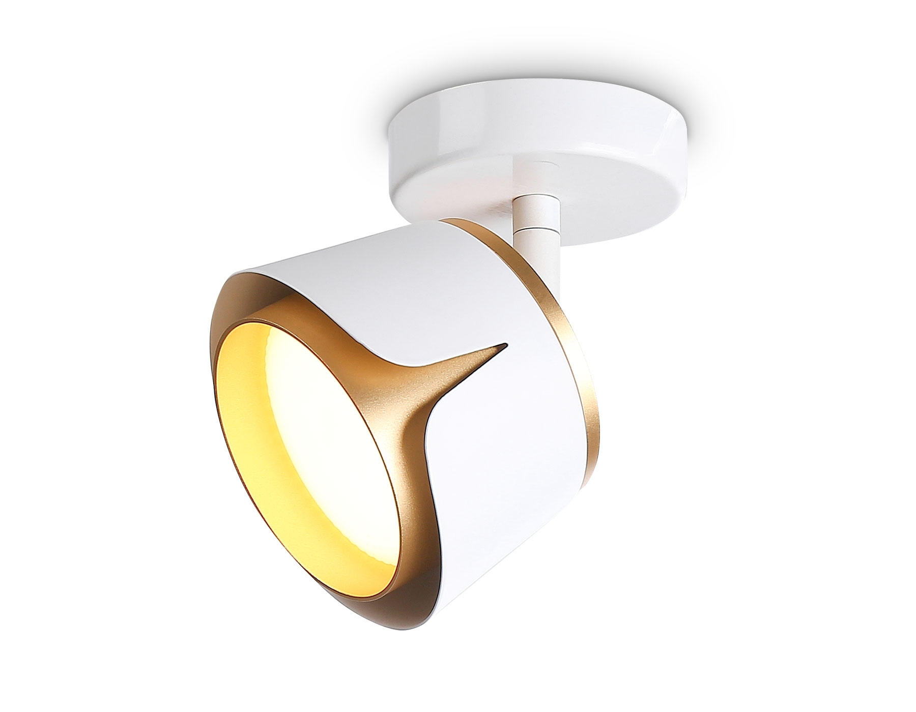 Светильник Ambrella light TN71224 WH/GD белый/золото GX53 D100*147