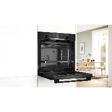 Духовой шкаф Bosch HBA534EB3 60 см, встраиваемый, электрический с конвекцией, объем 71 л