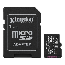 Флеш карта Kingston Canvas Select Plus microSDXC 64Gb C10 SDCS3/64Gb