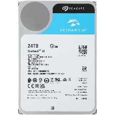 Жесткий диск HDD Seagate SkyHawk AI 24Tb 7200rpm SATA 512Mb 3.5