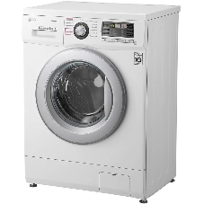 Стиральная машина LG F12M7NDS1 белый, загрузка фронтальная 6 кг, 1200 об/мин, класс A