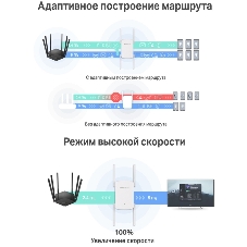 Роутер AC1900 Wi-Fi Range ExtenderSPEED: 600 Mbps at 2.4 GHz + 1300 Mbps at 5 GHz SPEC:4× Fixed External Antennas, 1× Gigabit Port, Wall PluggedFEATURE: MERCUSYS APP, WPS/Reset Button, Signal Indicator, Range Extender/Access Point mode, Adaptive Path