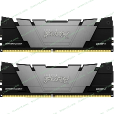 Оперативная память Kingston Fury Renegade, DDR4, 32GB (2x16GB), 3200MHz, CL16, DIMM, с радиаторами, серый/черный