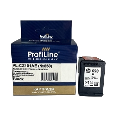 Картридж струйный ProfiLine PL-CZ101AE №650 для принтеров HP DeskJet IA 2515/2516 Black водн