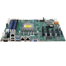Материнская плата Supermicro X13SEM-F-B, 1xLGA-4677, OEM Intel Xeon SP gen 4, Intel C741, 8x DDR5 4800/4400/4000 MHz. 2x1Gbe Base-T i350+1xMgmt LAN, 10xSATA3, 2xSATA-DOM, 5xUSB 3.2, 2xPCI-Ex16+1xPCI-E x8+4xMCIO x8, 2xM.2, mATX