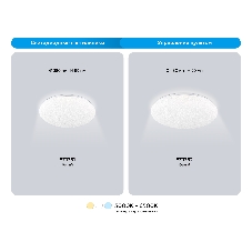 Потолочный светодиодный светильник Ambrella light FZ1751 WH белый IP20 41W 3000-6500K 380*80 (ПДУ ИК)