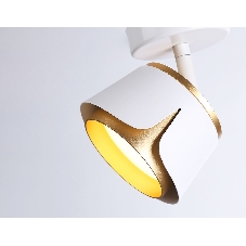 Светильник Ambrella light TN71224 WH/GD белый/золото GX53 D100*147