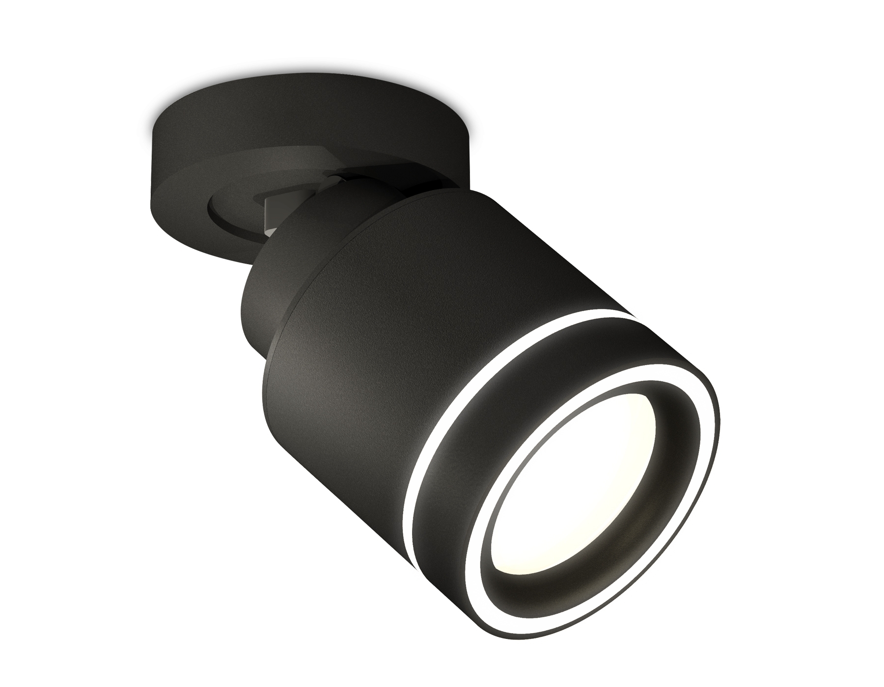 Светильник Ambrella Light XM8111003 SBK/FR черный песок/белый матовый GX53 (A2229, A2106, C8111, N8434)