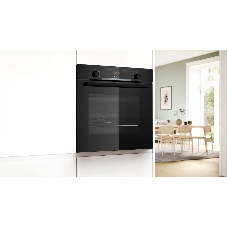 Духовой шкаф Bosch HBA534EB3 60 см, встраиваемый, электрический с конвекцией, объем 71 л