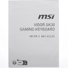 Клавиатура MSI VIGOR GK30 INFRARED