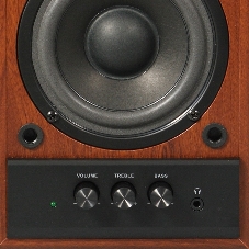 Акустическая система SVEN SPS-702 2.0 коричневый/орех 40Вт