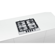 Газовая варочная панель Bosch PCP6A5I90M нержавеющая сталь