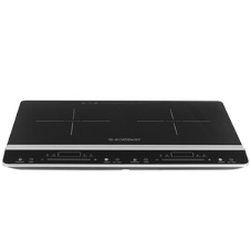 Плитка электрическая индукционного типа с двумя конфорками Endever Skyline IP-66, черный, мощность 1800 Вт+1300 Вт, диаметр посуды 12-26 см, 2 шт/уп