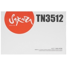Картридж лазерный Sakura TN3512 для Brother HL-L6250DN, HL-L6300DW, HL-L6300DWT, HL-L6400DW, HL-L6400DWT, DCP-L6600DW, MFC-L6800DW, MFC-L6800DWT, MFC-L6900DW, MFC-L6900DWT, черный, 12 000 к.