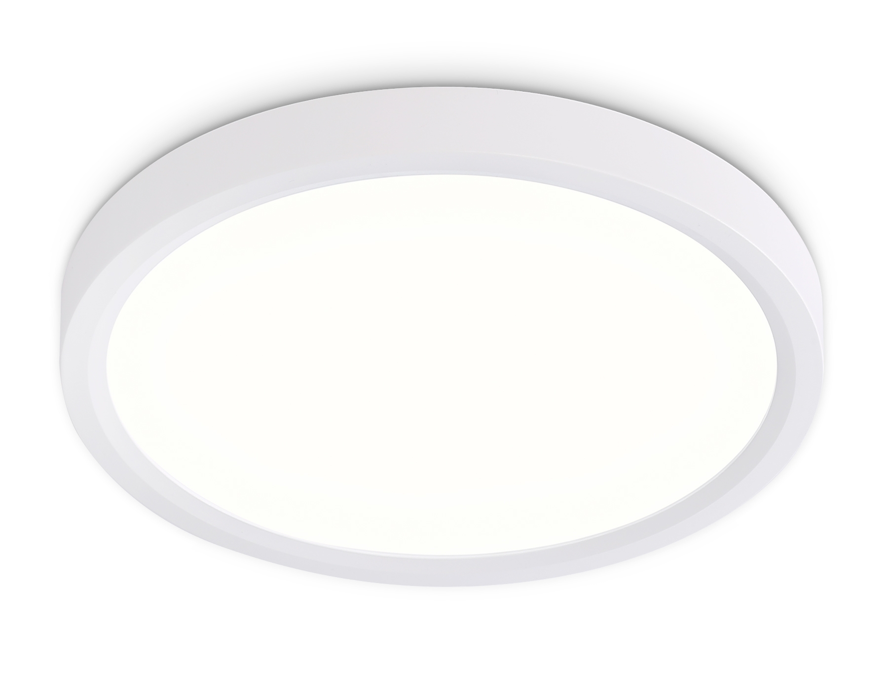 Светильник светодиодный ультратонкий Ambrella light FZ1901 WH белый IP54 13W 3000K-6500K CCT-переключатель D230*25 (Без ПДУ)