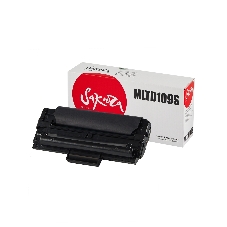 Комплект Sakura MLTD109S из 2х картриджей для Samsung, черный, 2000 к.