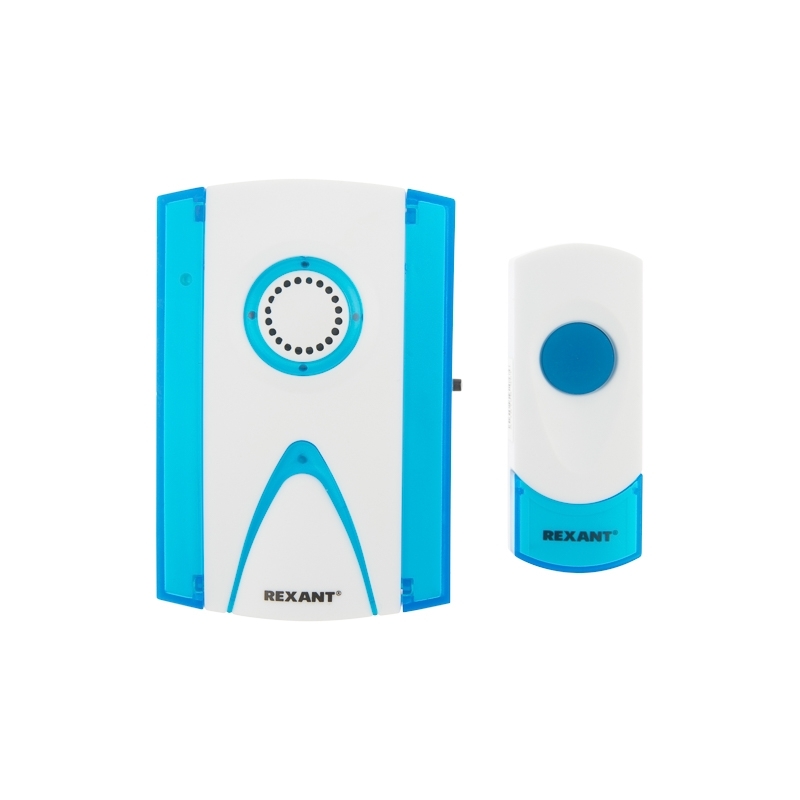 Звонок дверной беспроводной Rexant кнопка IP 44 RX-3