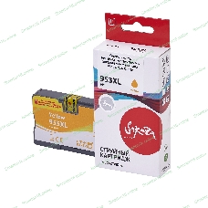 Картридж струйный Sakura F6U18AE (№953XL Yellow) для HP, желтый, 26 мл., 1600 к.