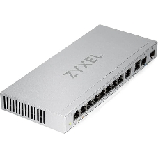 Коммутатор Zyxel XGS1010-12-ZZ0102F 8x1 Гбит/с 2x2.5 Гбит/с 2SFP+ неуправляемый