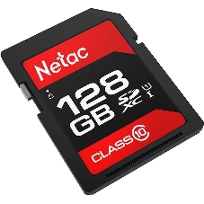 Флеш карта Netac P600 SDHC 128Gb U1/C10 up to 80Mb/s, retail pack