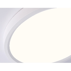 Светильник светодиодный ультратонкий Ambrella light FZ1901 WH белый IP54 13W 3000K-6500K CCT-переключатель D230*25 (Без ПДУ)