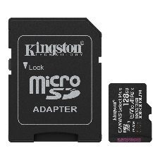 Флеш карта microSDXC 128Gb Kingston SDCS3/128Gb Canvas Select Plus + adapter