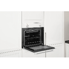 Духовой шкаф электрический Weissgauff EOM 180 W белый, встраиваемый