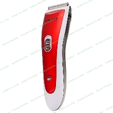 Набор для стрижки Galaxy Line GL 4157, красный с белым, лезвие шириной 40 мм, 45 мин непрер. работы, 2 насадки-расчески, лезвия из высококачественной японской нержавеющей стали, индикатор работы и заряда, эргономичный дизайн