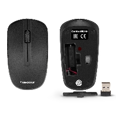 Комплект клавиатура+мышь ExeGate MK280 беспроводной, USB, 1000 DPI, чёрный