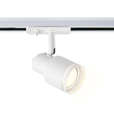 Трековый однофазный светильник Ambrella light GL5205 WH белый GU10 max 12W Трековый однофазный светильник Ambrella light GL5205 WH белый GU10 max 12W